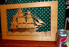 Clipper Sailing Ship Wall Cut Out Picture Big 10