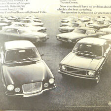 1971 Volvo 142/144 Vintage Print Ad picture