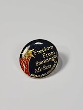 Freedom From Smoking All-Star Lapel Pin American Lung Association picture