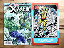 X-Men Legends #1 set (1:25 /Shattered Variant Rookie) wolverine Hulk 180 picture