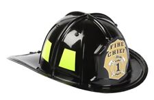 Aeromax Black Fire Chief Helmet picture