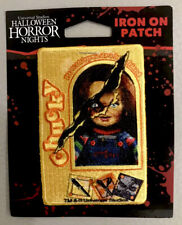 2021 UNIVERSAL STUDIOS HALLOWEEN HORROR NIGHTS CHUCKY IRON ON PATCH RARE NEW QTY picture