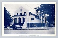 Leland MS-Mississippi, Methodist Church, Antique, Vintage Postcard picture