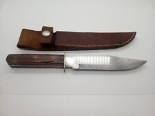 Custom Buck Miller Fixed Blade Bowie Knife...Handmade 1987 picture