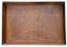 X Large Vintage Rectangular Copper Tray 25