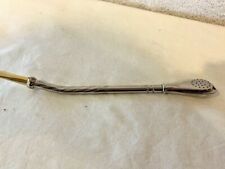 Vintage Stainless Steel Bombilla Straw picture