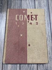 Vintage The Comet High School Year Book 1942 Bellevue Ohio  picture
