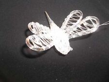 Vintage Crystal Dragonfly  Christmas Ornament SILVESTRI  picture