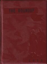 The Roundup Yearbook 1953 African American All Black Class Virginia VA 50s 1950s picture