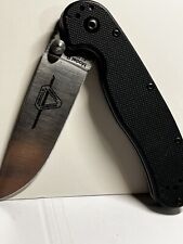Knife 7” 1 Blade Sharp Knife W Clip Model AUS-8 Randall’s Rat Model II Ontario picture