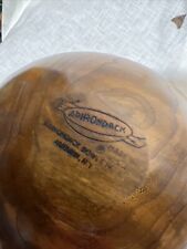 Vintage Adirondack Wooden Bowl. Made In USA. picture