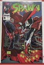 Spawn #8. McFarlane. Direct Ed. NM.  Never Opened. Image 2/93. Combo Ship picture