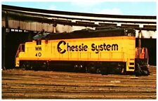 Western Maryland #40 with new Pain for Chessi System Train Hagerstown MD 1973  picture