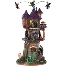 Lemax Spooky Town Witches Tower #85301 Brand New Sights Sounds Animation picture