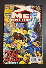 X-MEN UNLIMITED~#13~FUGITIVE FROM SPACE~SILVER SURFER~JUGGERNAUT~1996~Marvel picture
