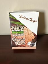 Juicy Jays Coconut Cream  Wraps 25 Packs 50 Total Wraps Full Box picture