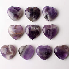 Wholesale price Amethyst Crystal Heart Shaped Pendant Reiki Healing picture