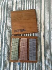 DMT Diamond Sharpening System | 3 Stones: Extra Fine, Fine, Coarse in Wood Box picture