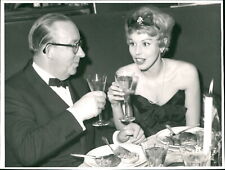 Oscars Theater grills one at the party after th... - Vintage Photograph 2552734 picture