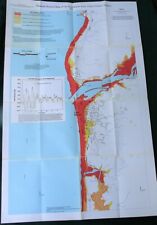 Gold Beach Oregon TSUNAMI Hazard 2000 State Geologist Map picture