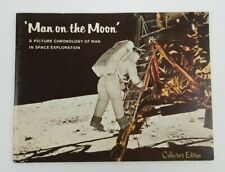 NASA 1969 Man on the Moon Picture Chronology Space Exploration Book Paperback picture