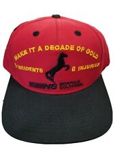 Norfolk Southern MAKE IT A DECADE FOR GOLD Trucker hat adjustable snapback red picture