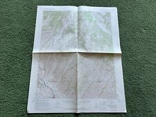 Vintage 1961 US Dept Of Geological Survey San Miguel CA Topographical Map picture