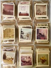 Vintage COLOR Photo Lot of 100 random PLACES / THINGS Snapshots picture