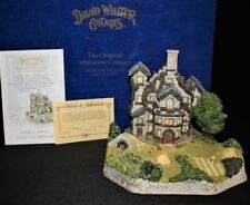 David Winter Golf Clubhouse 1995 Main Collection Cottage in Box with COA picture