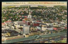 1948 Texarkana Texas Arkansas Union Station and Skyline Vintage Postcard picture