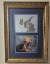 1963 Disney The Sword in the Stone: Merlin, Archimedes, and Wart Production Cels picture