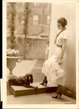GA191 1932 Original Underwood Photo ATTRACTIVE VIEW RUMANIAN DIPLOMAT MME. NANO picture