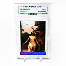 THE BAPTISM OF CHRIST Card 2024 GleeBeeCo Holo Faith (Jesus) #THJS-L /25 Made picture