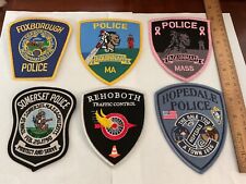 Police Law Enforcement collectors patch set 6 pieces full size new picture