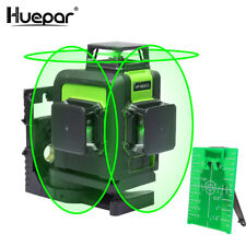 Huepar 903CG rotary laser level green Cross Line Laser Self Leveling 45m 147ft picture