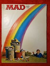 Vintage Mad Magazine #152 - July 1972 Rainbow Pollution Satire Nixon vs Bunker picture