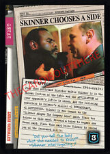 The X Files CCG XF96-0243 SKINNER CHOICES A SIDE - MINT ULTRA RARE Premiere Card picture