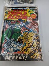 MARVEL TRIPLE ACTION #2 Dr. Doom Fantastic Four Silver Surfer Dramatic Cover picture
