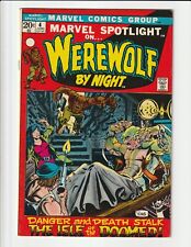 MARVEL SPOTLIGHT #4 (1972) THIRD APPEARANCE OF WEREWOLF BY NIGHT FN- 5.5 MARVEL picture