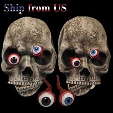 2 Pcs Halloween Party Decor Fake Eye Eyeball Horror Scary Simulation Prop Trick picture