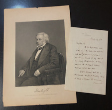 1883 John Bright Greatest Orator of his Generation Signed Letter British Radical picture