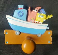 Spongebob Squarepants & Patrick Decorative Wall Hook Nickelodeon 2004 RARE Boat picture