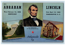 c1940s Abraham Lincoln National Historical Park Hodgenville KY Postcard picture
