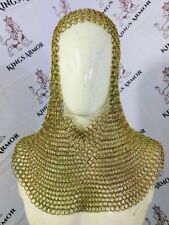 Chainmail Hood |10 mm Butted | Mild Steel | Medieval Armour SCA picture