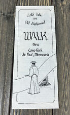 Vintage Let’s Take An Old Fashioned Walk Thru Como Park Brochure  picture