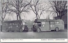 Mobile Dental Laboratory US Army Signal Corps Postcard picture