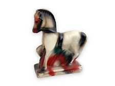 Vintage Chalkware horse stature figurine picture