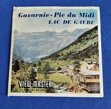 C188 F Gavarnie Pic du Midi Lac De Gaube France French view-master Reels Packet picture