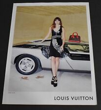 2014 Print Ad Sexy Heels Long Legs Fashion Lady Brunette Dress Louis Vuitton Car picture