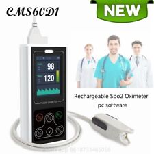 Rechargeable Spo2 Pulse Oximeter Blood Oxygen PR PI Monitor PC Software Alarm picture